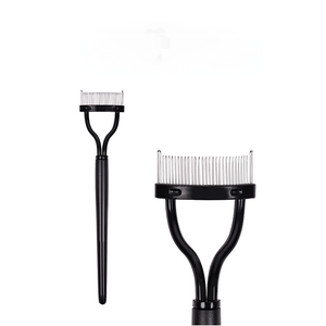 Msq Recourbe-<span class=keywords><strong>cils</strong></span> et peigne séparateur en plastique mat et acier inoxydable, haute qualité, durable, végan, portable, en forme de U - Product Image 1
