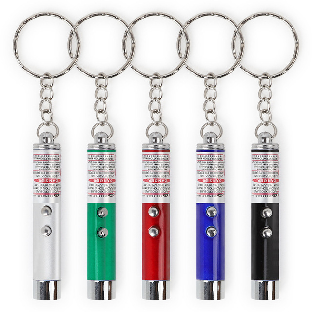 Aluminium Alloy Laser Cat Toy, Infrared Interactive Wand with Laser, in Stock