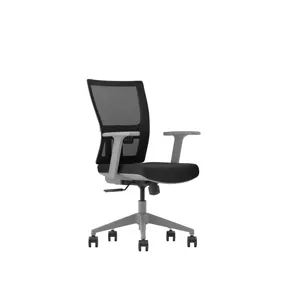 كرسي مكتب أنيق بتصميم فازيت ميكانيكي شبكي نايلون للمدير التنفيذي مع وضعية ميل وإرفع كرسي استرخاء للساعات الطويلة من الاجتماعات والعمل