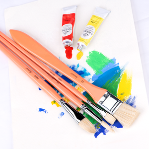 Vander — jeu de <span class=keywords><strong>pinceaux</strong></span> professionnels 10 pièces pour artiste, brosses de <span class=keywords><strong>peinture</strong></span> à l'huile avec boîte en métal - Product Image 5