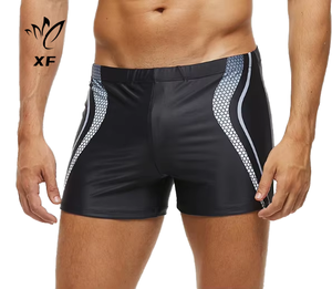 Calzoncillos bóxer personalizados para hombre, estampados por sublimación, pantalones cortos de surf, traje de baño, 1 pieza para adultos - Product Image 4