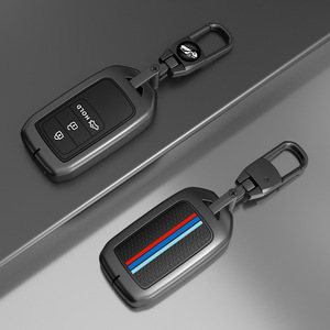 Funda de Lujo para Llaves de Aleación de Zinc, Protector de Carcasa para Llaves de Coche Resistente a Arañazos para Accord Civic Pilot CRV - Product Image 1
