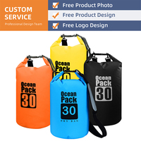 Sac étanche de sport d'extérieur personnalisé avec logo, disponible en 2L, 3L, 5L, 10L, 15L, 20L, 25L, 30L – Vente en gros
