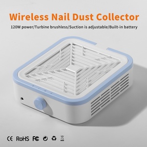 Colector de Polvo para Uñas de Alta Calidad, 120W, Súper Succión, Silencioso, con Turbina sin Escobillas, Profesional, con Almacenamiento, para Salones de Uñas y Fábricas - Product Image 2