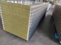 Panneaux sandwich ignifuges en EPS/laine de verre/laine de roche/PIR/polyuréthane pour murs