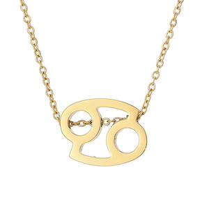 Collana in oro delicato simbolo dello <span class=keywords><strong>zodiaco</strong></span> ciondolo <span class=keywords><strong>astrologia</strong></span> ha ispirato gioielli di moda per lei - Product Image 4