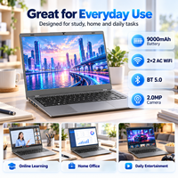 Laptop PC 14 Inci Siap Kirim RK3566 Quad Core 2GB RAM 32GB Penyimpanan FHD IPS Notebook Komputer Grosir Langsung Pabrik SKD CKD