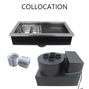 Коммерческая электрическая гриль-плита <span class=keywords><strong>Teppanyaki</strong></span> с горячим горшком для использования в ресторане - Product Image 6