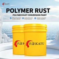 Peinture convertissante de la rouille polymère, apprêt anticorrosion pour structures en acier rouillé, équipements métalliques et protection des surfaces industrielles