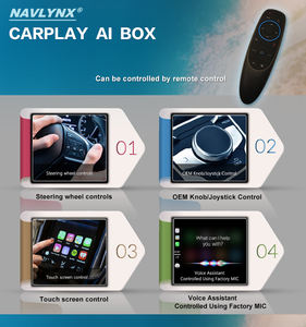 ApplePie Rocket CarPlay AI Box sans fil Android Auto <span class=keywords><strong>YouTube</strong></span> 8GB + 128GB 5G LTE GPS WIFI Universal smart media Magic Streaming Box - Product Image 6