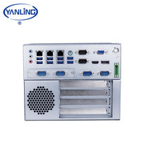 Mini ordinateur industriel personnalisable 4 emplacements d'extension Q170 Chipset 8 USB 6 COM 9-36V Mini ordinateur Digi Signage 8 USB 6 COM