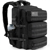 Sac à dos tactique pour la randonnée, le camping et les voyages avec tissu imperméable et grande capacité de rangement extérieur