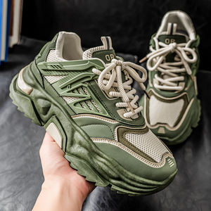 Chaussures de sport à semelle souple, design tendance, mocassins rehaussants, empeigne en maille, chaussures décontractées, tendance mode - Product Image 6