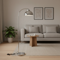 Lampe sur pied LED moderne de haute qualité pour la décoration intérieure, idéale pour le salon, fabriquée par une usine OEM/ODM