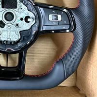 Volante de Cuero al por Mayor para Volkswagen R GTI GTD GTE Golf 7 7.5 MK7 Polo GTI Scirocco Passat B8 Tiguan