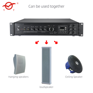 Kit d'amplificateur de puissance YATAO 6 canaux, alimentation, système audio, amplificateur de puissance, amplificateur PA avant 350w utilisé - Product Image 5