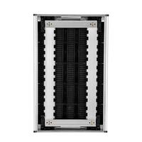 Meuble de bureau industriel antistatique ESD réglable, porte-revues 355x320x563mm en métal et plastique pour stockage de PCB SMT