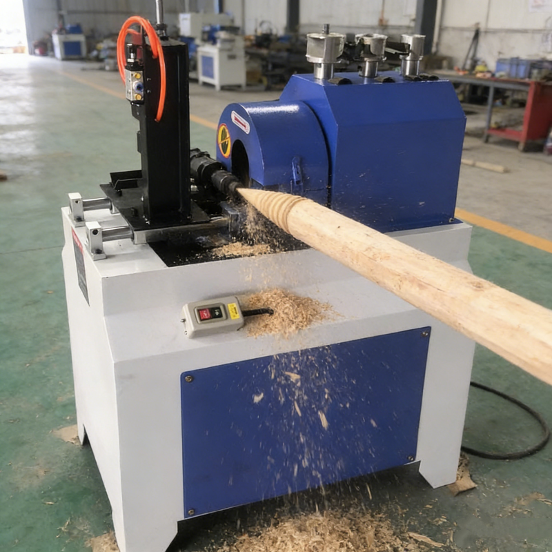 Limited Stock Round Bar Processing Flat End Machine Mop Handle Round ...