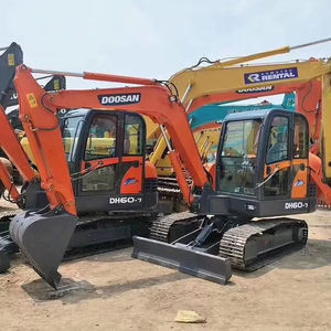 Doosan DH60-7รถขุดขนาด6ตันแบบใช้แล้วถัง2024ขนาด0.3ม. 37KW ผู้ผลิตจริง - Product Image 1