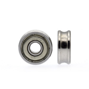Haute précision P0 simple rangée <span class=keywords><strong>V</strong></span>-<span class=keywords><strong>Groove</strong></span> roulement à billes à gorge profonde V624zz 4*13*6 enroulements acier Cage Micro <span class=keywords><strong>Guide</strong></span> piste 2RS ZZ joints - Product Image 1