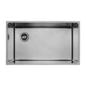 Évier de cuisine rectangulaire à encastrer JKY Single Bowl RS-RL3219, 32 pouces, acier inoxydable brossé, qualité commerciale - Product Image 1