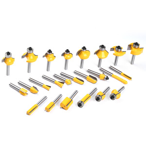 24 Pcs Thiết Lập Chân Gỗ <span class=keywords><strong>Router</strong></span> Bit Thiết Lập Ogee <span class=keywords><strong>Cove</strong></span> Chế Biến Gỗ End Bit Gỗ Cắt Công Cụ Thiết Lập Với Tungsten Carbide Cơ Thể <span class=keywords><strong>Router</strong></span> <span class=keywords><strong>Bits</strong></span> - Product Image 5