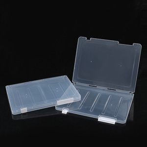 Transparent Document Organizer Box A4 Size With Cover For Office Desk Storage Rectangle Shape Solid Color - Product Image 3