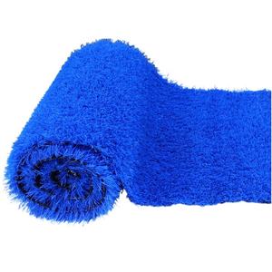 <span class=keywords><strong>Gazon</strong></span> artificiel bleu sur mesure, tapis synthétique haute densité pour affichage commercial et événements - Product Image 1