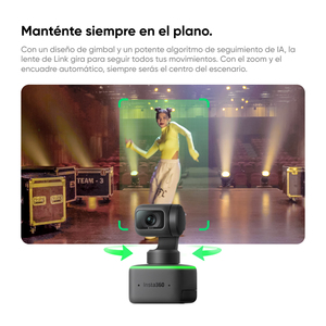 Shadow Stone <span class=keywords><strong>Insta360</strong></span> Link AI Cámara Web Inteligente 4K con Calidad de Imagen Ultra Clara, Función Automática de Grabación Vertical sin Pérdidas - Product Image 5