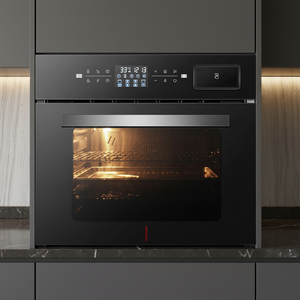 <span class=keywords><strong>Four</strong></span> électrique domestique 66L en acier inoxydable intégré, machine à vapeur multifonctionnelle pour la cuisson, classe énergétique A, idéal pour l'hôtellerie - Product Image 3