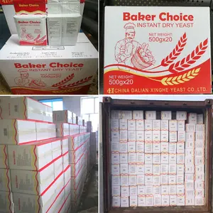 Yeast Exporter From Bakers Yeast Suppliers Emulsifier Yeast Extract Swelling Wine Powder Bulk Packing Granulated 500g 0.5kg Dry Yeast