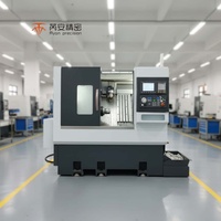 Torno CNC de herramientas múltiples con controlador Fanuc y bancada inclinada para metalurgia