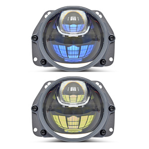 Xenplus, lente <span class=keywords><strong>de</strong></span> proyector Bi Led <span class=keywords><strong>de</strong></span> 70W y 3,0 pulgadas con Ojos <span class=keywords><strong>de</strong></span> Ángel Led, cubiertas en espiral, Kit <span class=keywords><strong>de</strong></span> actualización <span class=keywords><strong>de</strong></span> luz diurna para faro <span class=keywords><strong>de</strong></span> coche - Product Image 5