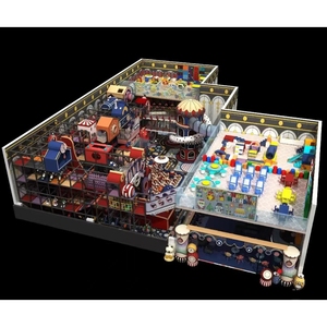 Children Playground Equipment Soft Play Slide Ball Pit <b>Trampoline</b> Equipment Indoor Playground - Product Image 1