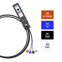 Sensor Label FGU07-100S untuk Mesin Pelabel Otomatis Penuh, Sensor Label Transparan