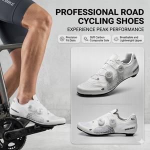 <span class=keywords><strong>Chaussures</strong></span> <span class=keywords><strong>de</strong></span> <span class=keywords><strong>cyclisme</strong></span> <span class=keywords><strong>Sidebike</strong></span> SD017 PRO ROAD avec doublure en mesh respirant intégral, dessus en microfibre, semelle en carbone - Product Image 6