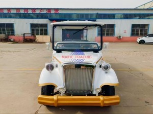 Voiture électrique rétro vintage classique personnalisée, voiture de réception d'hôtel de luxe, voiture de réception VIP de club de golf équipée d'un moteur de 7,5 kW - Product Image 3