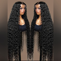 Wig Rambut Manusia Grosir Wig Frontal Vietnam 100% Rambut Virgin Remy Transparan Ukuran Kecil Double Drawn Tanpa Lem Panjang