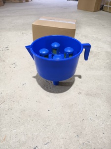 ตัวแยกน้ำมันและน้ำแบบกรวย พร้อมไส้กรองสาม/สี่ชั้น สำหรับกรองสิ่งสกปรกในน้ำมันเบนซินและดีเซล - Product Image 6