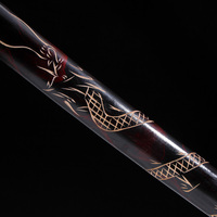 Ensemble de 3 katanas décoratives à motif dragon, épées jouets très demandées pour la vente en gros, collection ou cadeau, 98cm/77cm/42cm