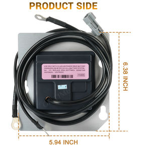 Chariot de golf 48V 6 broches ordinateur de bord OBC pour 2009-Up Club Car DS Regen <span class=keywords><strong>II</strong></span> DS IQ Villager 6 Villager 8, 103697109 103709201 - Product Image 3