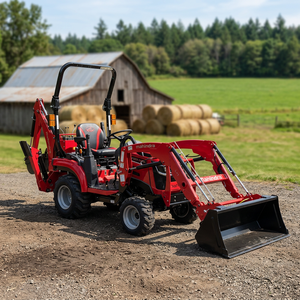 Mini 4WD Walking Agricultural <b>Tractor</b> with for Engine 25HP Gear Drive High Productivity 4-Year Warranty - Product Image 3