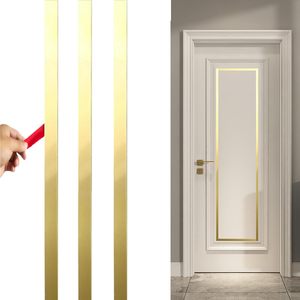 <span class=keywords><strong>Moulure</strong></span> murale en acier inoxydable à peler et à coller pour meubles et décoration intérieure - Product Image 5