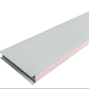 Panneau sandwich isolant en laine de roche de haute qualité pour toiture et murs, idéal pour les projets de salles blanches - Product Image 1