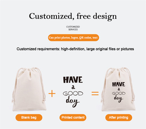 Petit sac à bijoux 3D portable personnalisé, mini sac à cordon en toile pour cadeau de maquillage - Product Image 6