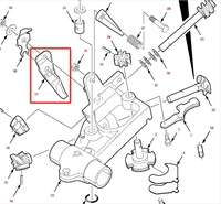 Mâchoire à came noueuse-pour Massey Ferguson 1843/1844 Petite presse carrée No.700710894 OEM Factory Direct