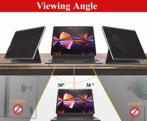 Installation facile Protecteur d'écran de filtre de confidentialité magnétique anti-éblouissement pour iPad Pro 12.9 "(<span class=keywords><strong>2018</strong></span> et 2021) - Product Image 2