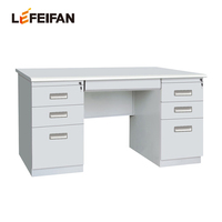 Bureau d'hôpital en acier laminé à froid, moderne, modulaire, plusieurs tailles, table d'ordinateur, table personnalisable