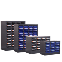 Gabinete de Almacenamiento de Piezas con 30/48/52/75/100 Cajones para Componentes Electrónicos