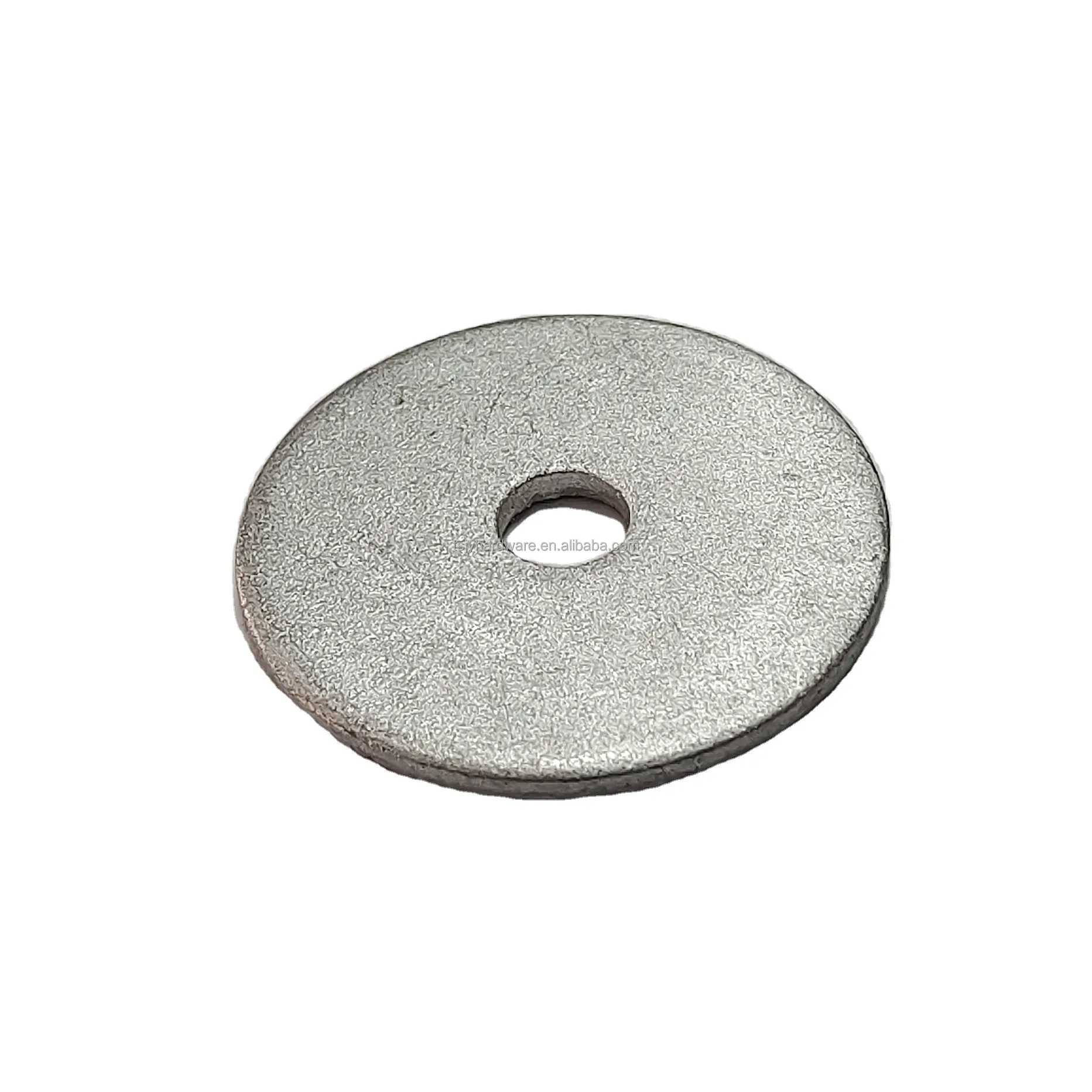 Arruela plana galvanizada de aço carbono galvanizado 3,5x25x1mm, preço de fábrica, sacola plana Kuwait 4kg